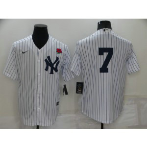MLB Yankees 7 Mickey Mantle White Nike Cool Base Men Jersey MLB Yankees 7 Mickey Mantle White Nike Cool Base Men Jersey
