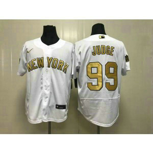 MLB Yankees 99 Aaron Judge White 2022 All-Star Flexbase Men Jersey MLB Yankees 99 Aaron Judge White 2022 All-Star Flexbase Men Jersey