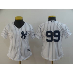 MLB Yankees 99 Aaron Judge White Cool Base Women Jersey MLB Yankees 99 Aaron Judge White Cool Base Women Jersey