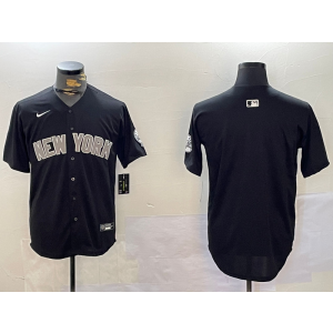 MLB Yankees Blank Black Nike Cool Base Men Jersey MLB Yankees Blank Black Nike Cool Base Men Jersey