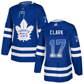 Maple Leafs 17 Wendel Clark Blue Drift Fashion Adidas Jersey Maple Leafs 17 Wendel Clark Blue Drift Fashion Adidas Jersey