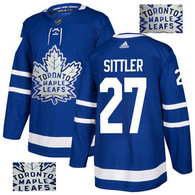 Maple Leafs 27 Darryl Sittler Blue Glittery Edition Adidas Jersey Maple Leafs 27 Darryl Sittler Blue Glittery Edition Adidas Jersey