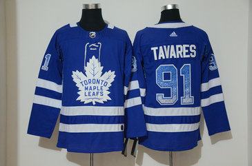 Maple Leafs 91 John Tavares Blue Drift Fashion Adidas Jersey Maple Leafs 91 John Tavares Blue Drift Fashion Adidas Jersey