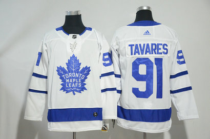 Maple Leafs 91 John Tavares White Adidas Jersey Maple Leafs 91 John Tavares White Adidas Jersey