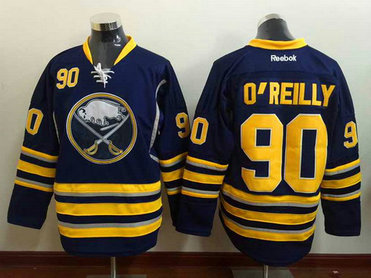 Men's Buffalo Sabres #90 Ryan O'Reilly Reebok Navy Blue Home Premier Jersey Men's Buffalo Sabres #90 Ryan O'Reilly Reebok Navy Blue Home Premier Jersey