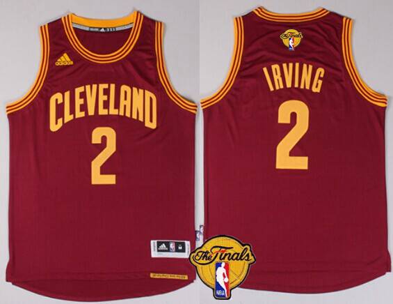 Men's Cleveland Cavaliers #2 Kyrie Irving 2016 The NBA Finals Patch Red Jersey Men's Cleveland Cavaliers #2 Kyrie Irving 2016 The NBA Finals Patch Red Jersey