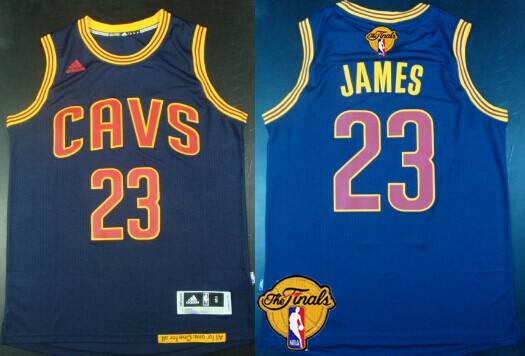 Men's Cleveland Cavaliers #23 LeBron James 2016 The NBA Finals Patch Navy Blue Jersey Men's Cleveland Cavaliers #23 LeBron James 2016 The NBA Finals Patch Navy Blue Jersey