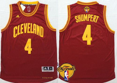 Men's Cleveland Cavaliers #4 Iman Shumpert 2016 The NBA Finals Patch Red Jersey Men's Cleveland Cavaliers #4 Iman Shumpert 2016 The NBA Finals Patch Red Jersey