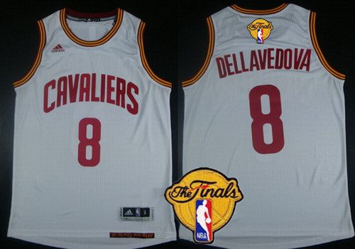 Men's Cleveland Cavaliers #8 Matthew Dellavedova 2016 The NBA Finals Patch White Jersey Men's Cleveland Cavaliers #8 Matthew Dellavedova 2016 The NBA Finals Patch White Jersey