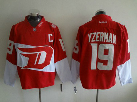 Men's Detroit Red Wings #19 Steve Yzerman Reebok Red 2016 Stadium Series Team Premier Jersey Men's Detroit Red Wings #19 Steve Yzerman Reebok Red 2016 Stadium Series Team Premier Jersey