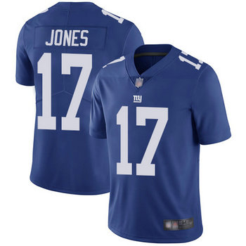 Men's Giants #17 Daniel Jones Royal Blue Team Color Stitched Football Vapor Untouchable Limited Jersey Men's Giants #17 Daniel Jones Royal Blue Team Color Stitched Football Vapor Untouchable Limited Jersey
