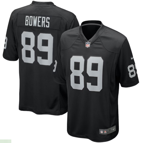 Men's Las Vegas Raiders Brock Bowers Nike Black 2024 NFL Draft First Round Pick limited Jersey Men's Las Vegas Raiders Brock Bowers Nike Black 2024 NFL Draft First Round Pick limited Jersey