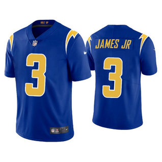 Men's Los Angeles Chargers #3 Derwin James Jr. Royal Vapor Untouchable Limited Stitched Jersey Men's Los Angeles Chargers #3 Derwin James Jr. Royal Vapor Untouchable Limited Stitched Jersey