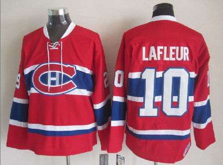 Men's Montreal Canadiens #10 Guy Lafleur 1970-71 Red CCM Vintage Throwback Jersey Men's Montreal Canadiens #10 Guy Lafleur 1970-71 Red CCM Vintage Throwback Jersey
