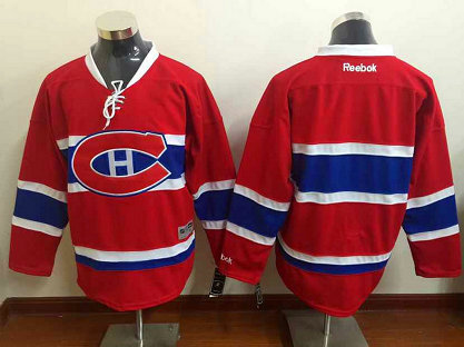Men's Montreal Canadiens Blank Reebok Red 2015-16 Home Premier NHL Jersey Men's Montreal Canadiens Blank Reebok Red 2015-16 Home Premier NHL Jersey