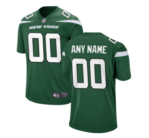 Men's New York Jets Nike Gotham Green limited Custom Jersey