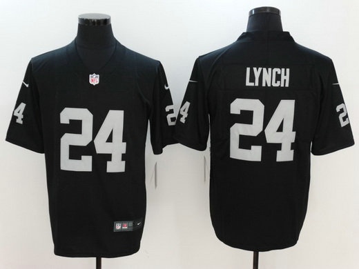 Men's Nike Raiders 24 Marshawn Lynch Black Vapor Untouchable Player Limited NFL Jersey Men's Nike Raiders 24 Marshawn Lynch Black Vapor Untouchable Player Limited NFL Jersey