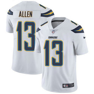 Men's Nike San Diego Chargers #13 Keenan Allen White Stitched NFL Vapor Untouchable Limited Jersey Men's Nike San Diego Chargers #13 Keenan Allen White Stitched NFL Vapor Untouchable Limited Jersey
