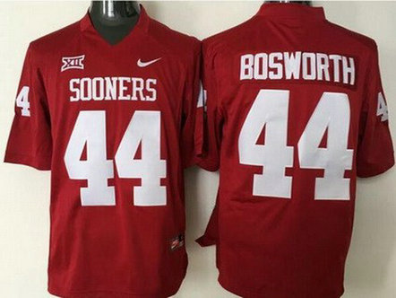 Men's Oklahoma Sooners #44 Brian Bosworth Red College Football Nike Jersey Men's Oklahoma Sooners #44 Brian Bosworth Red College Football Nike Jersey