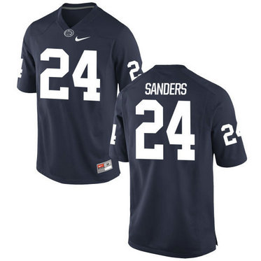 Men's Penn State Nittany Lions #24 Miles Sanders Navy Blue College Football Stitched Nike NCAA Jersey Men's Penn State Nittany Lions #24 Miles Sanders Navy Blue College Football Stitched Nike NCAA Jersey