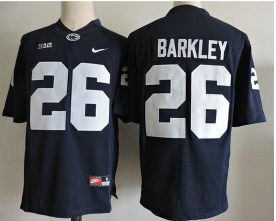 Men's Penn State Nittany Lions #26 Saquon Barkley Nike Navy Blue Limited Football Jersey