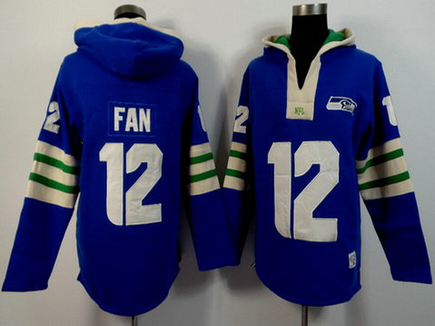 Men's Seattle Seahawks #12 Fan Light Blue 2015 NFL Hoodie Men's Seattle Seahawks #12 Fan Light Blue 2015 NFL Hoodie