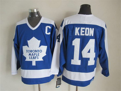 Men's Toronto Maple Leafs #14 Dave Keon 1982-83 Blue CCM Vintage Throwback Jersey Men's Toronto Maple Leafs #14 Dave Keon 1982-83 Blue CCM Vintage Throwback Jersey