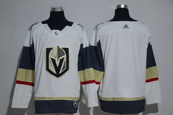 Men's Vegas Golden Knights Blank White 2017-2018 Stitched Adidas Hockey Jersey Men's Vegas Golden Knights Blank White 2017-2018 Stitched Adidas Hockey Jersey