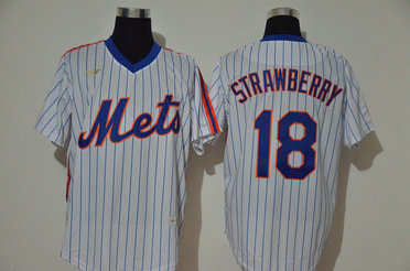 Mets 18 Darryl Strawberry White 2020 Nike Cool Base Jersey Mets 18 Darryl Strawberry White 2020 Nike Cool Base Jersey