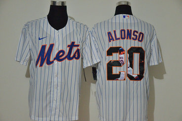 Mets 20 Pete Alonso White Nike Cool Base Player Jersey Mets 20 Pete Alonso White Nike Cool Base Player Jersey
