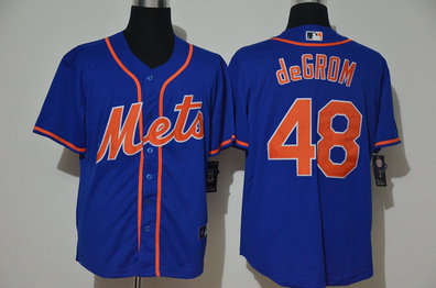 Mets 48 Jacob DeGrom Royal 2020 Nike Cool Base Jersey Mets 48 Jacob DeGrom Royal 2020 Nike Cool Base Jersey