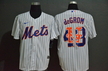 Mets 48 Jacob DeGrom White 2020 Nike Cool Base Fashion Jersey Mets 48 Jacob DeGrom White 2020 Nike Cool Base Fashion Jersey