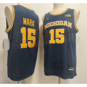 Michigan Wolverines 15 Aday Mara Navy Vapor Limited Men Jersey
