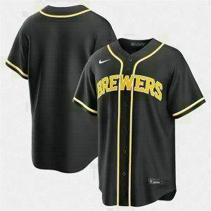 Milwaukee Brewers Blank 2026 Black Out Cool Base Men Jersey Milwaukee Brewers Blank 2026 Black Out Cool Base Men Jersey