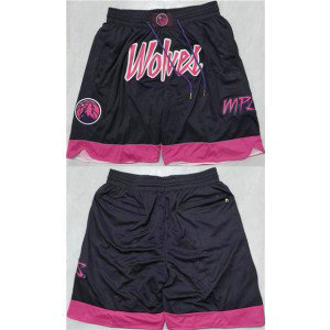 Minnesota Timberwolves Black 2025 Shorts (Run Small) Minnesota Timberwolves Black 2025 Shorts (Run Small)