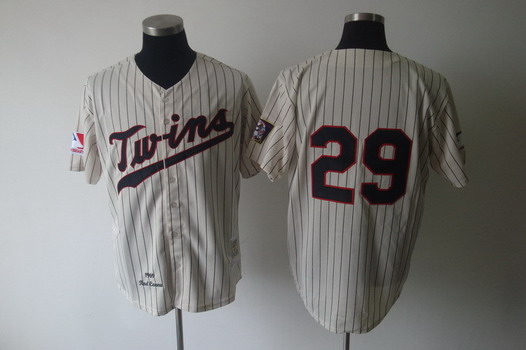 Minnesota Twins #29 Rod Carew 1969 Cream Throwback Jersey Minnesota Twins #29 Rod Carew 1969 Cream Throwback Jersey