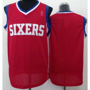 NBA 76ers Blank Red Revolution 30 Men Jersey NBA 76ers Blank Red Revolution 30 Men Jersey