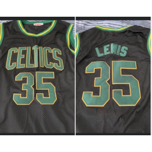 NBA Boston Celtics 35 Reggie Lewis Men Jersey NBA Boston Celtics 35 Reggie Lewis Men Jersey