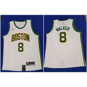NBA Boston Celtics 8 Kemba Walker White City Edition Nike Men Jersey 1