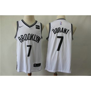 NBA Brooklyn Nets 7 Kevin Durant White Nike Men Jersey 1 NBA Brooklyn Nets 7 Kevin Durant White Nike Men Jersey 1