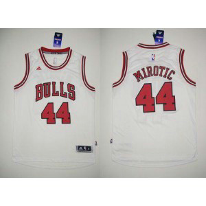 NBA Bulls 44 Nikola Mirotic White Revolution 30 Men Jersey