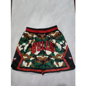 NBA Bulls Camo Shorts