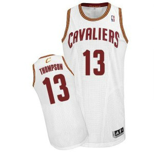 NBA Cavaliers 13 Tristan Thompson White Revolution 30 Men Jersey NBA Cavaliers 13 Tristan Thompson White Revolution 30 Men Jersey