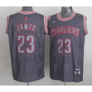 NBA Cavaliers 23 LeBron James Black Rhythm Men Jersey NBA Cavaliers 23 LeBron James Black Rhythm Men Jersey