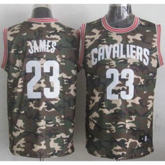 NBA Cavaliers 23 LeBron James Camo Stealth Collection Men Jersey NBA Cavaliers 23 LeBron James Camo Stealth Collection Men Jersey
