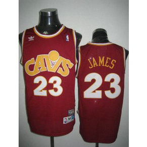NBA Cavaliers 23 LeBron James Red CAVS Mitchell and Ness Men Jersey NBA Cavaliers 23 LeBron James Red CAVS Mitchell and Ness Men Jersey