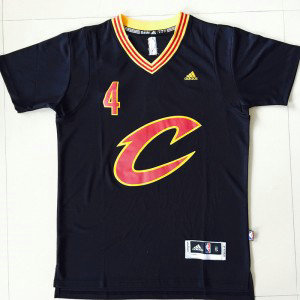 NBA Cavaliers 4 Iman Shumpert Black Short Sleeve Swingman Men Jersey NBA Cavaliers 4 Iman Shumpert Black Short Sleeve Swingman Men Jersey