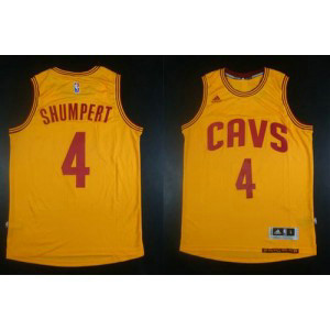 NBA Cavaliers 4 Iman Shumpert Gold Revolution 30 Men Jersey NBA Cavaliers 4 Iman Shumpert Gold Revolution 30 Men Jersey