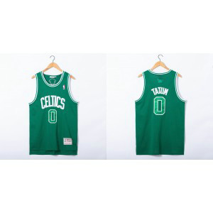 NBA Celtics 0 Jayson Tatum Green M&N Python Basketball Men Jersey NBA Celtics 0 Jayson Tatum Green M&N Python Basketball Men Jersey