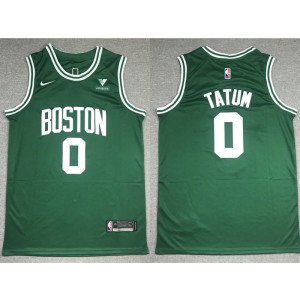 NBA Celtics 0 Jayson Tatum Green White Jordan Men Jersey NBA Celtics 0 Jayson Tatum Green White Jordan Men Jersey